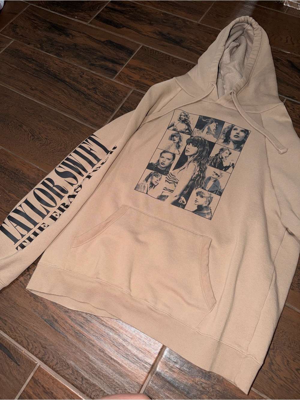Taylor Swift Beige Eras Tour Hoodie